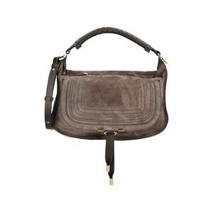 Chloé Women Marcie Suede Leather Shoulder Bag